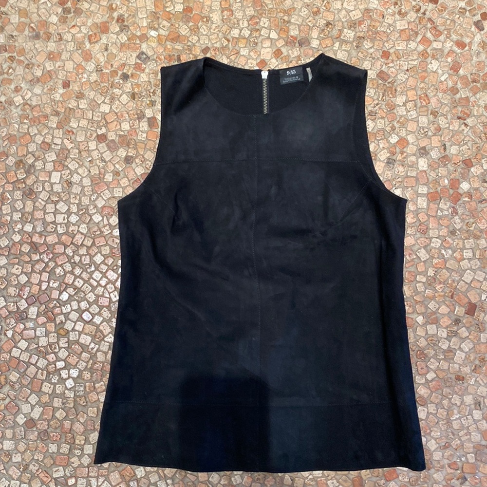 Suede top